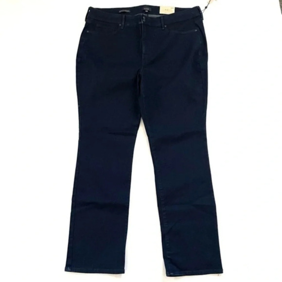 NYDJ Marilyn Straight Jeans Dark Wash Size 20W - Picture 1 of 8